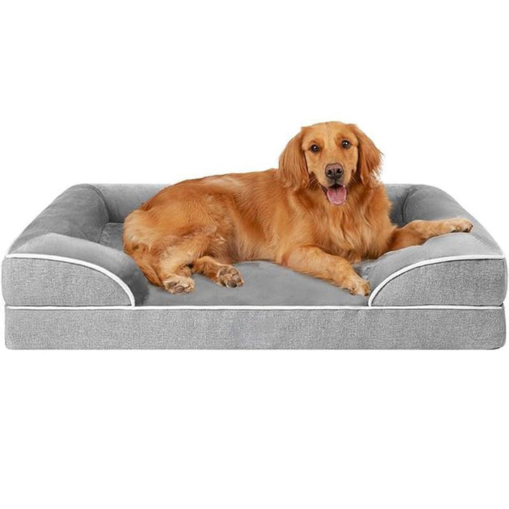 Orthopädisches Hundebett mit Unterstützung