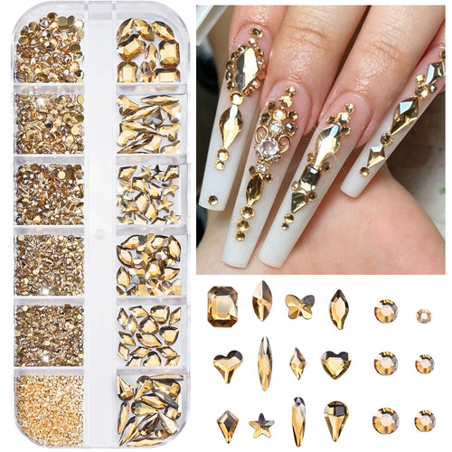 Premium Nagelkunst Strass Kollektion