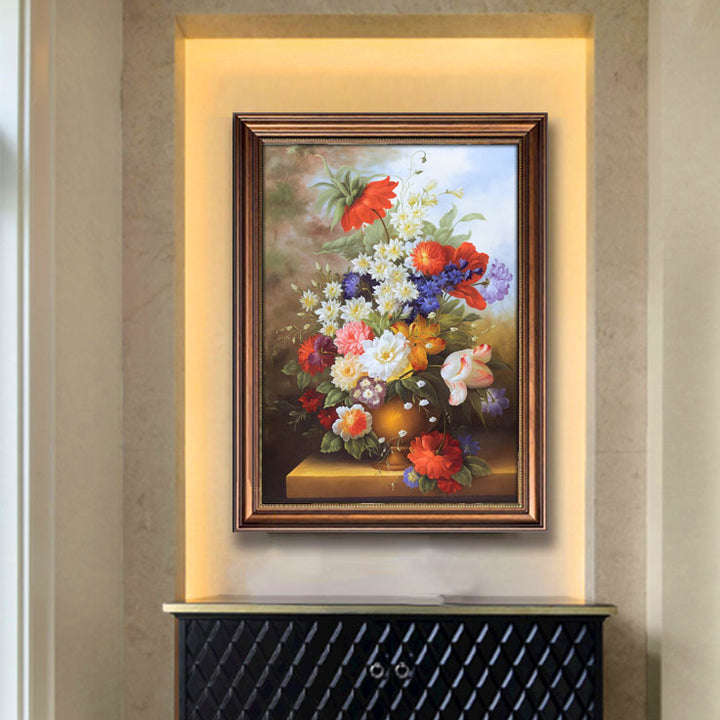 Florales Stillleben Kunstwerk