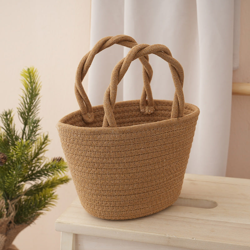 Handgefertigte Basttasche Karnz