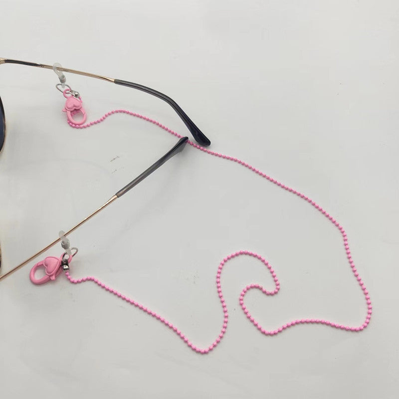 Modische Brillenkette mit Herzanhänger Karnz