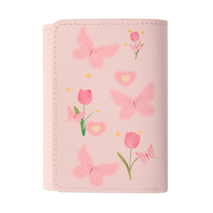 Floral Print Reisepasshülle
