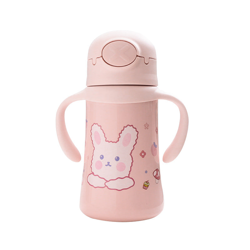 Damen Isolierte Kinder-Trinkflasche im verspielten Tierdesign Karnz