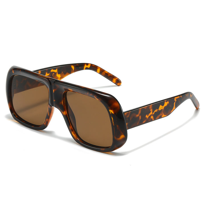 Luxuriöse Übergroße Quadratische Sonnenbrille Karnz