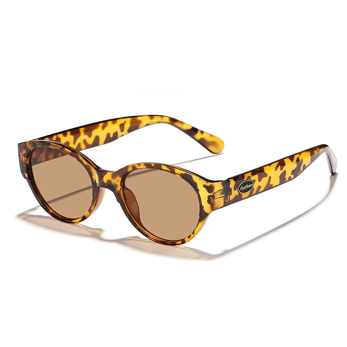 Damen modische Sonnenbrille mit transparentem Rahmen und ergonomischem Design Karnz