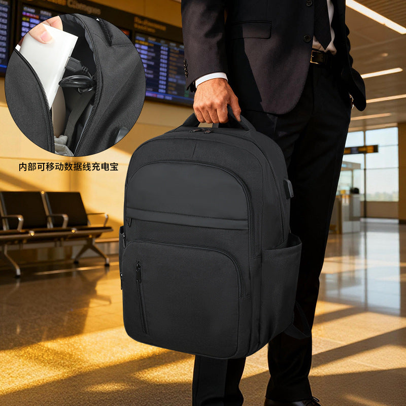 Erweiterter Multi-Compartment Laptop-Rucksack Karnz