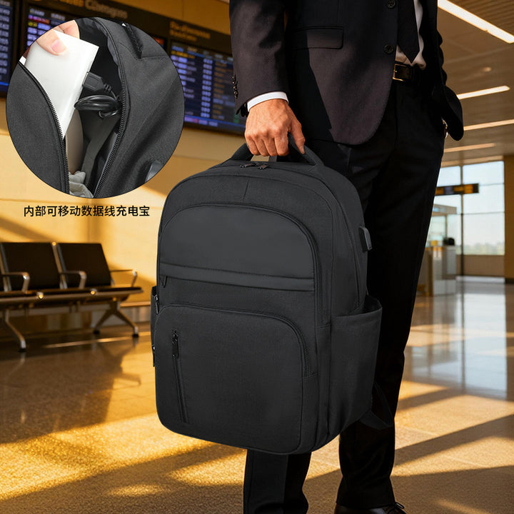 Erweiterter Multi-Compartment Laptop-Rucksack Karnz