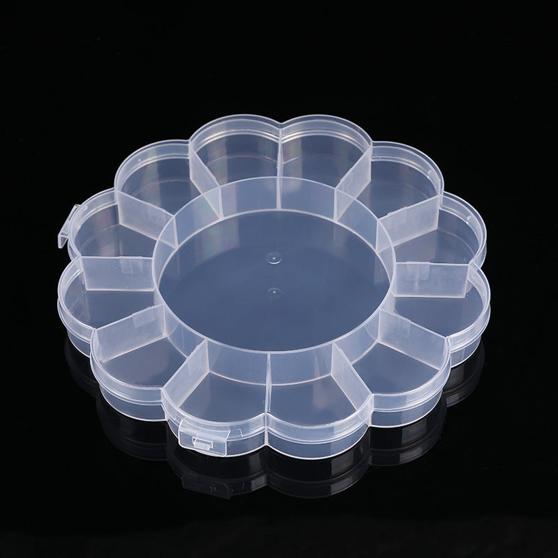 Blumenförmiger Multi-Compartment Aufbewahrungsorganisator Karnz
