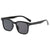 Damen modische Sonnenbrille im modernen Quadratdesign Karnz