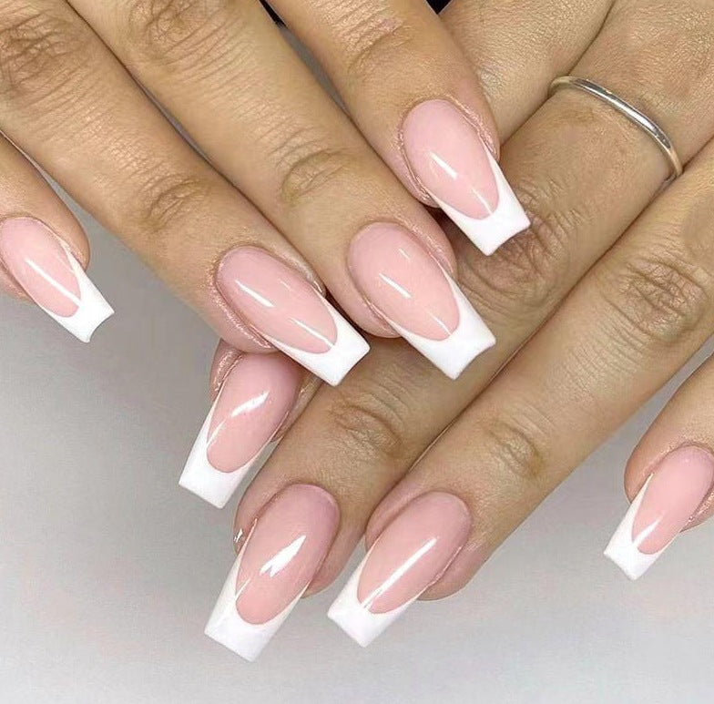 Elegante französische Spitzen-Acryl-Nagelverstärkungen Karnz 1789915301