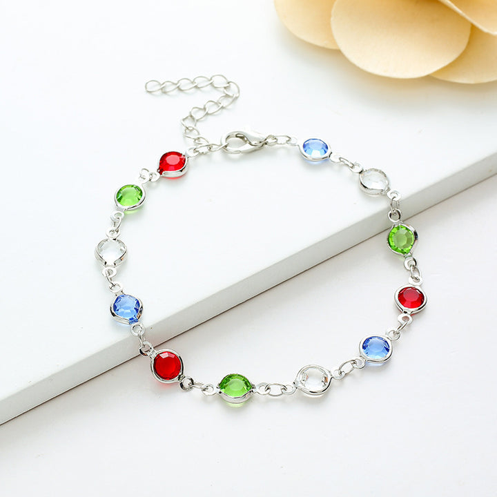 Elegante Edelsteinarmband Karnz