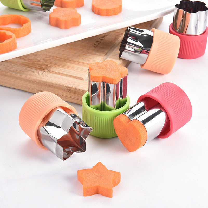 Ausstechformen-Set Aus Edelstahl mit Ergonomischem Griff Karnz