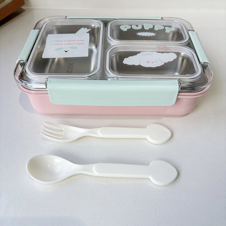 Multi-Compartment Lunch Container