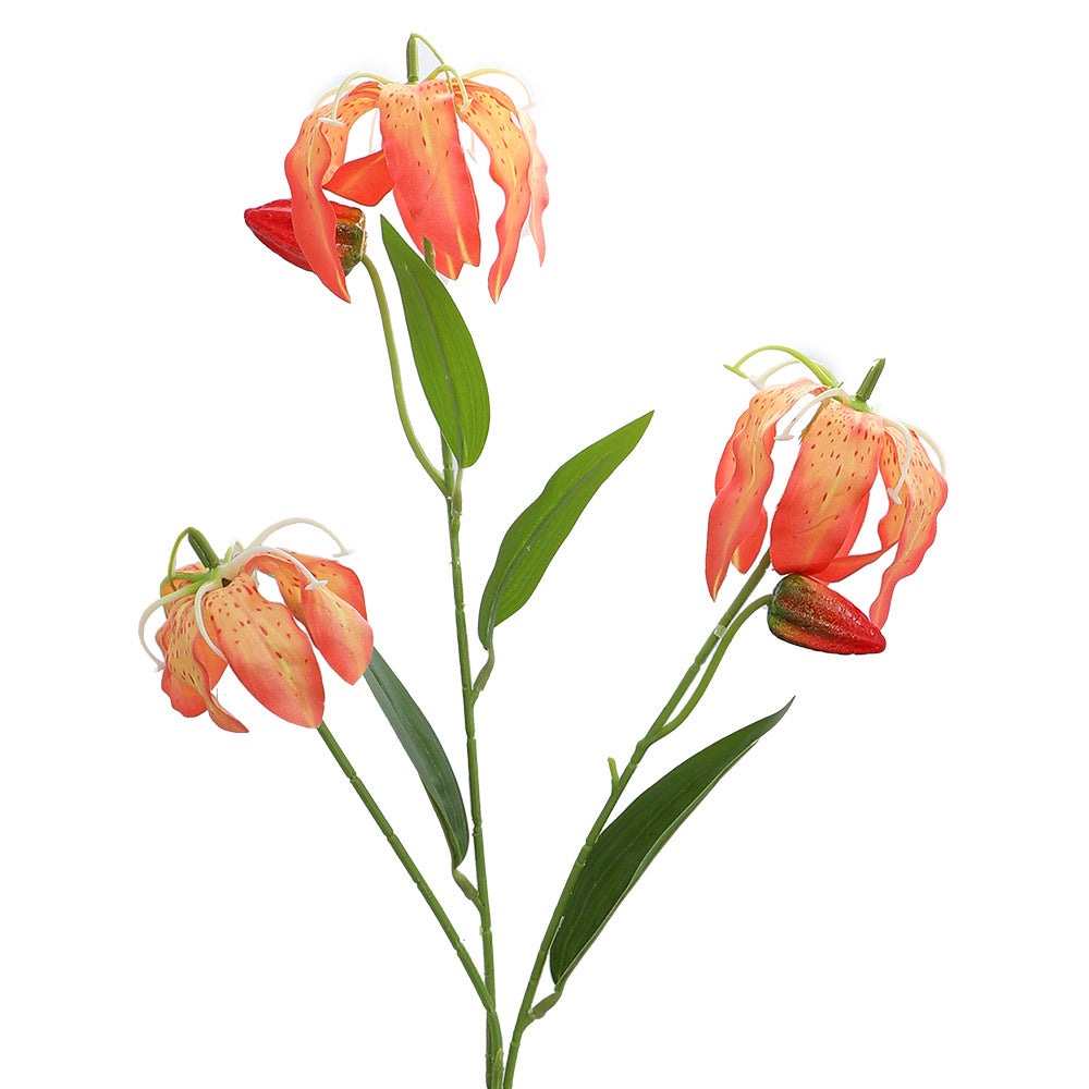 Künstlicher Orchideenstrauß mit lebendigen Blüten und feinen Details Karnz