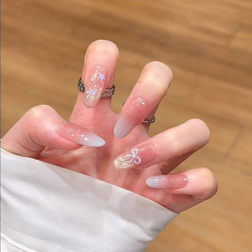Künstlerisch Glitzernde Stiletto-Nagelverzierungen