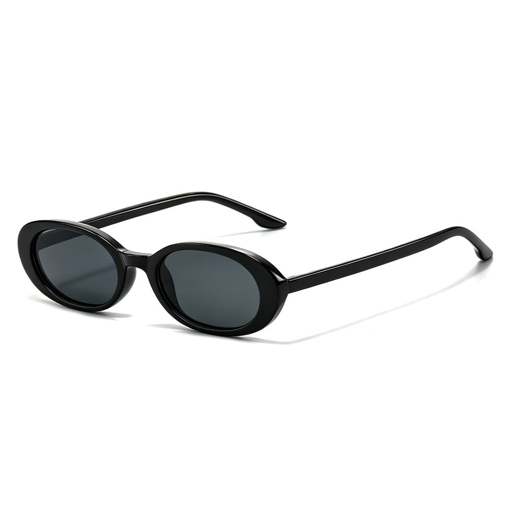 Vintage Oval Frame Sonnenbrille Karnz