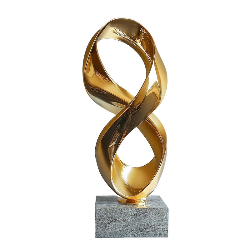 Abstrakte Holz Dekorative Skulptur