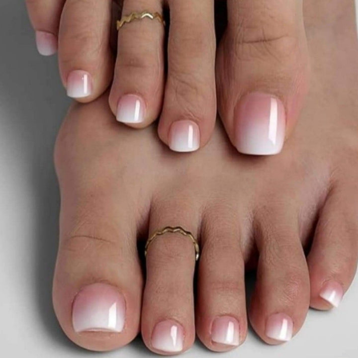 Premium Ombre Press-On Nail Set Karnz