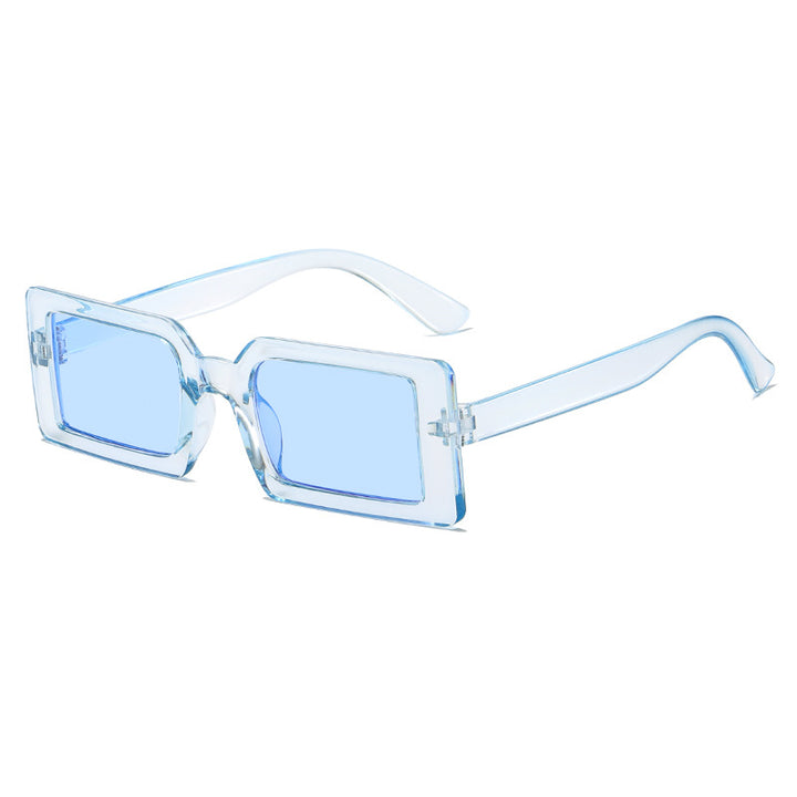 Schlank moderne quadratische Rahmen-Sonnenbrille Karnz