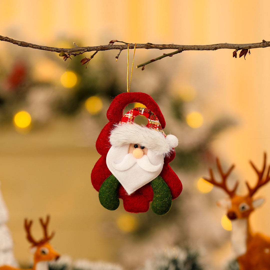 Dekorative Filz-Weihnachtsengel Ornament Karnz