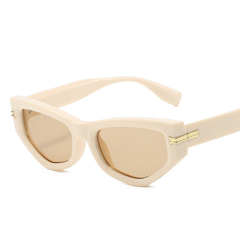 Damen trendige Cat-Eye Sonnenbrille Karnz