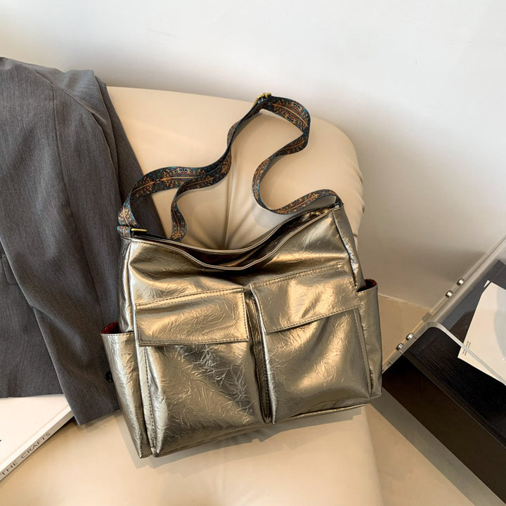 Chice metallische Handtasche Karnz