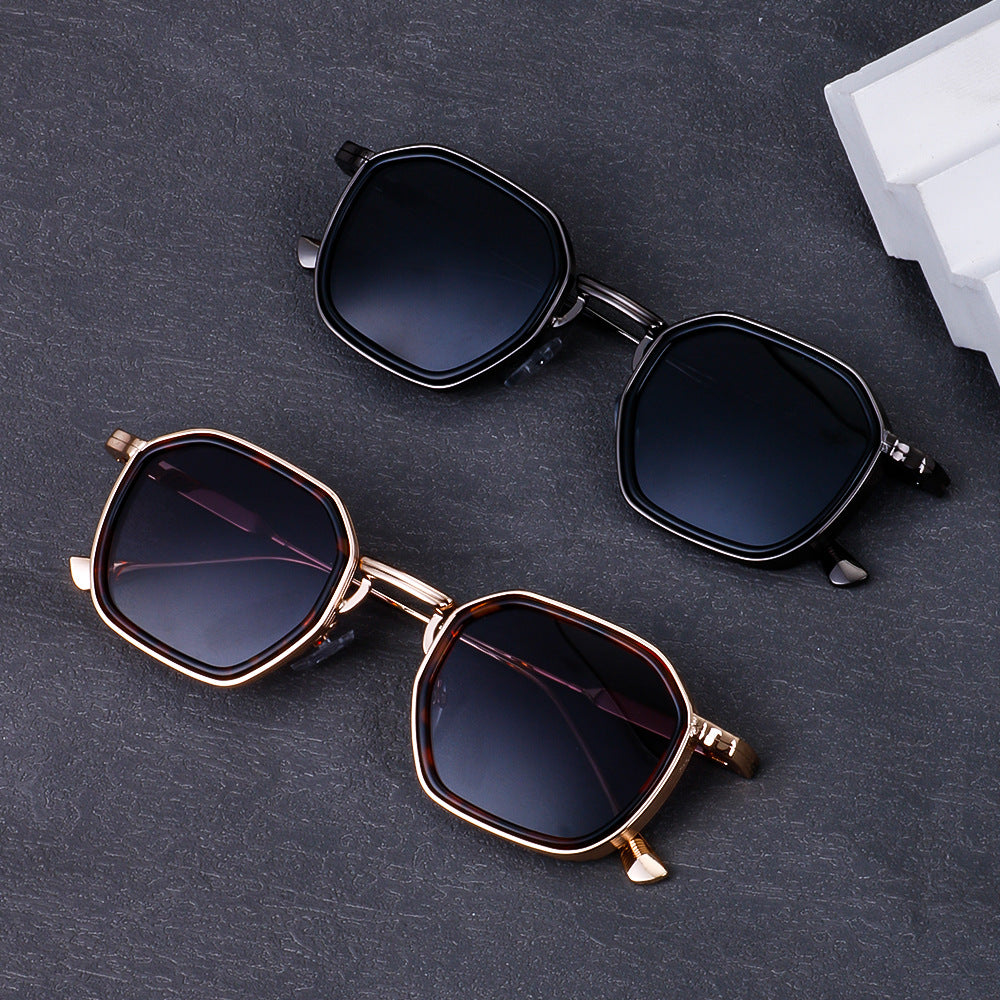 Damen stylische Sonnenbrille im modernen achteckigen Design mit hochwertigen polarisierten Gläsern Karnz