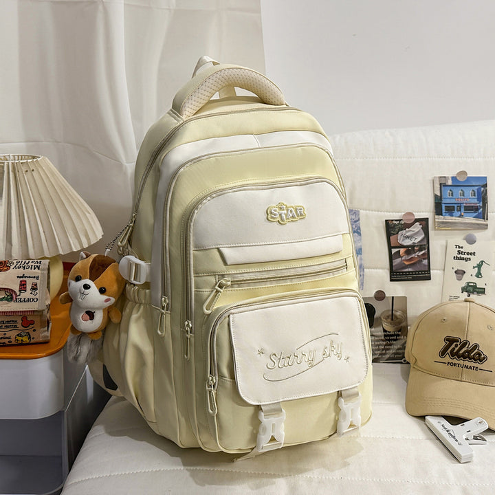 Stylische Mehrraum-Schulrucksack