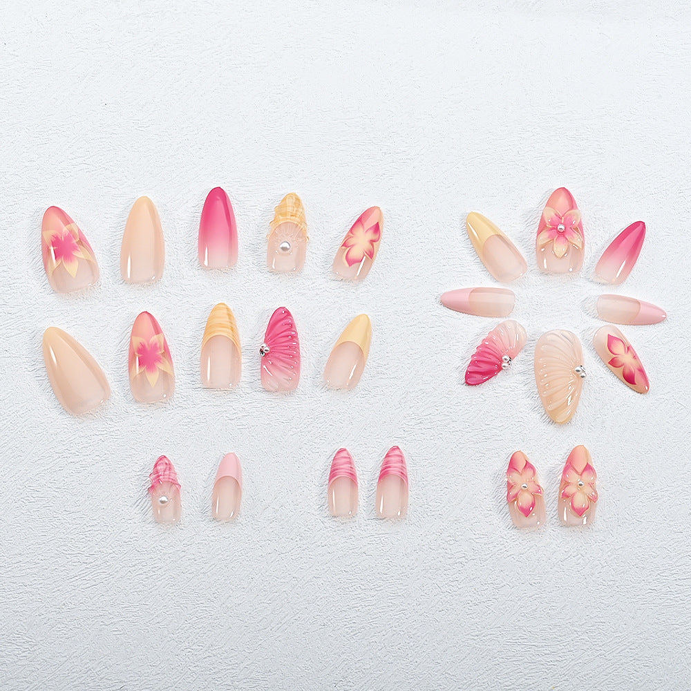 Florales Design Press-On Nagel Set