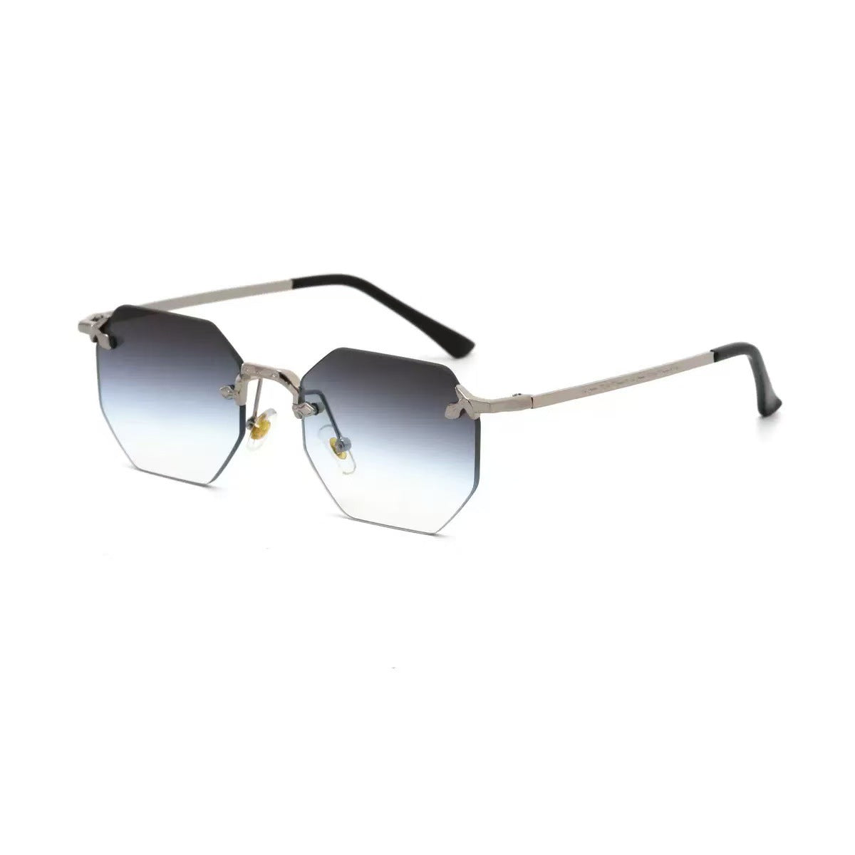 Damen stylische Sonnenbrille im modernen Oktagon-Design Karnz