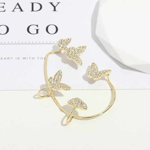 Rhinestone Schmetterling Haarspange Karnz