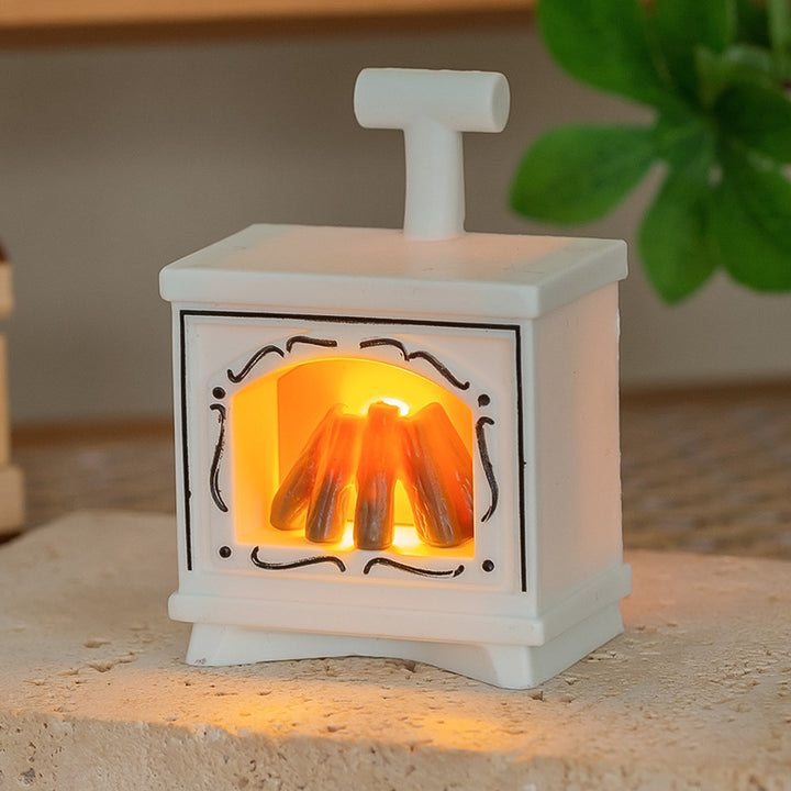 Dekorative Miniatur Kaminlampe