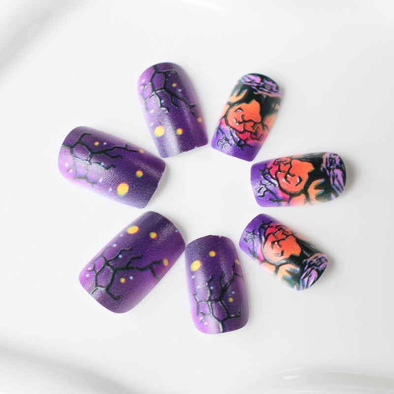 Künstlerische Halloween Nagelkunst Verbesserungen Karnz