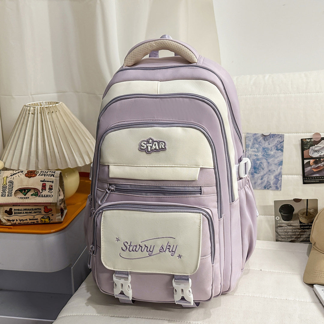 Stylische Mehrraum-Schulrucksack