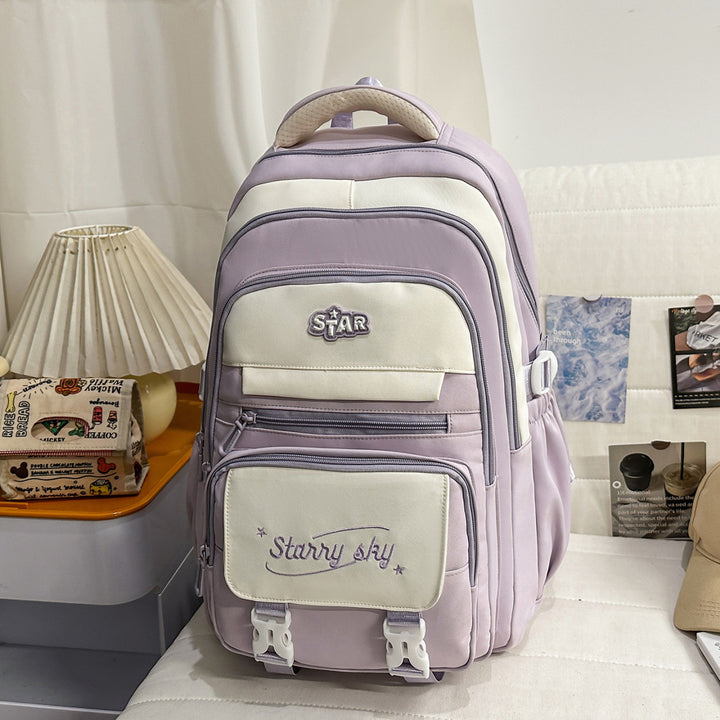 Stylische Mehrraum-Schulrucksack