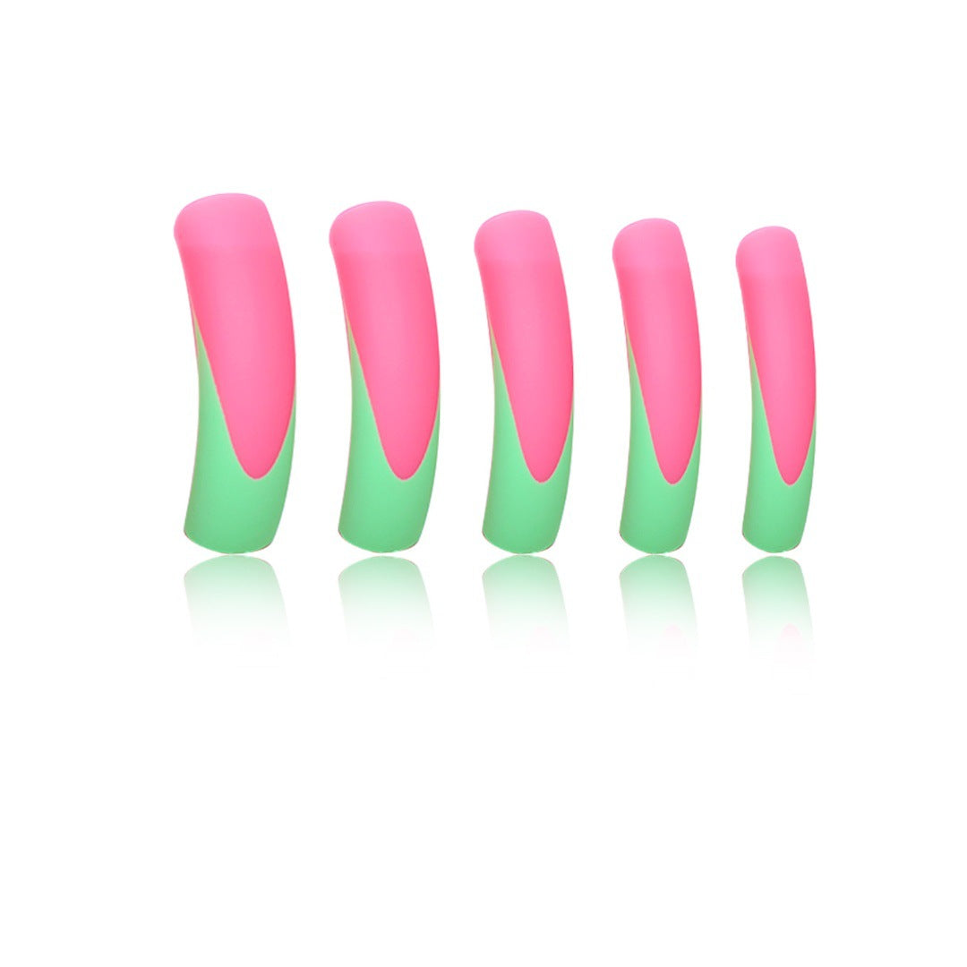 Künstlerische Ombre Nagelverlängerungen Karnz