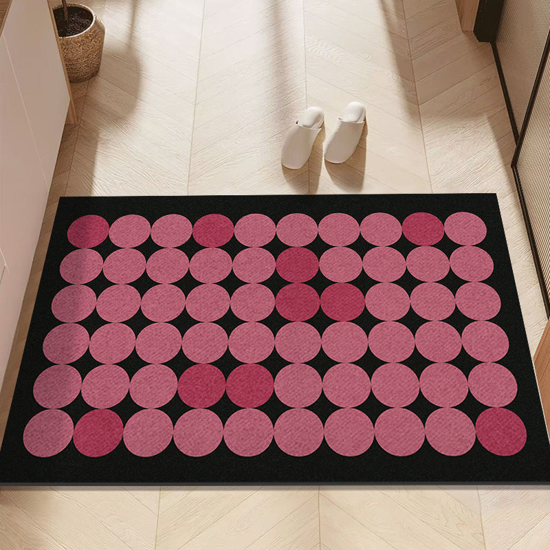Moderner geometrischer Musterteppich
