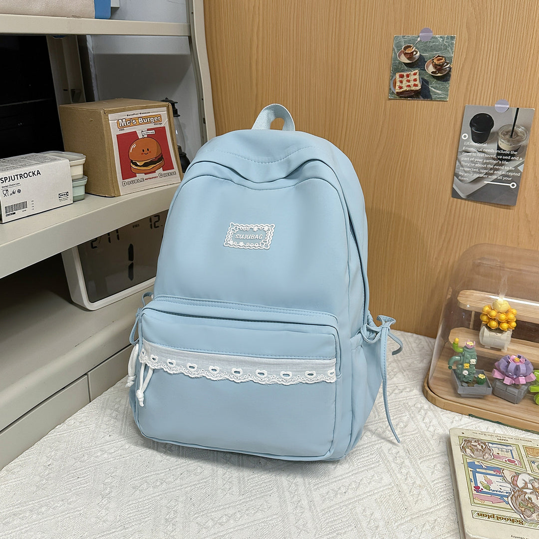 Stylischer kompakter Mini-Rucksack mit niedlichen Akzenten Karnz