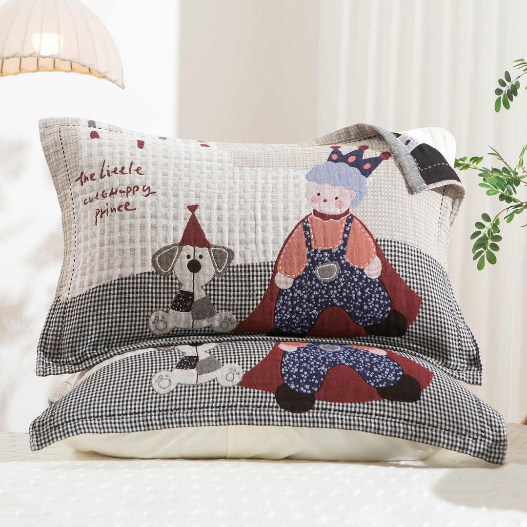Damen Kissenbezug mit niedlichem Dinosaurier-Motiv Karnz