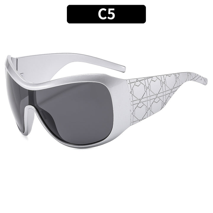Sportliche Sportliche Wickelsonnenbrille