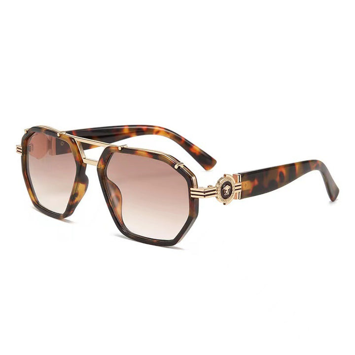 Damen modische Sonnenbrille im ikonischen achteckigen Design Karnz