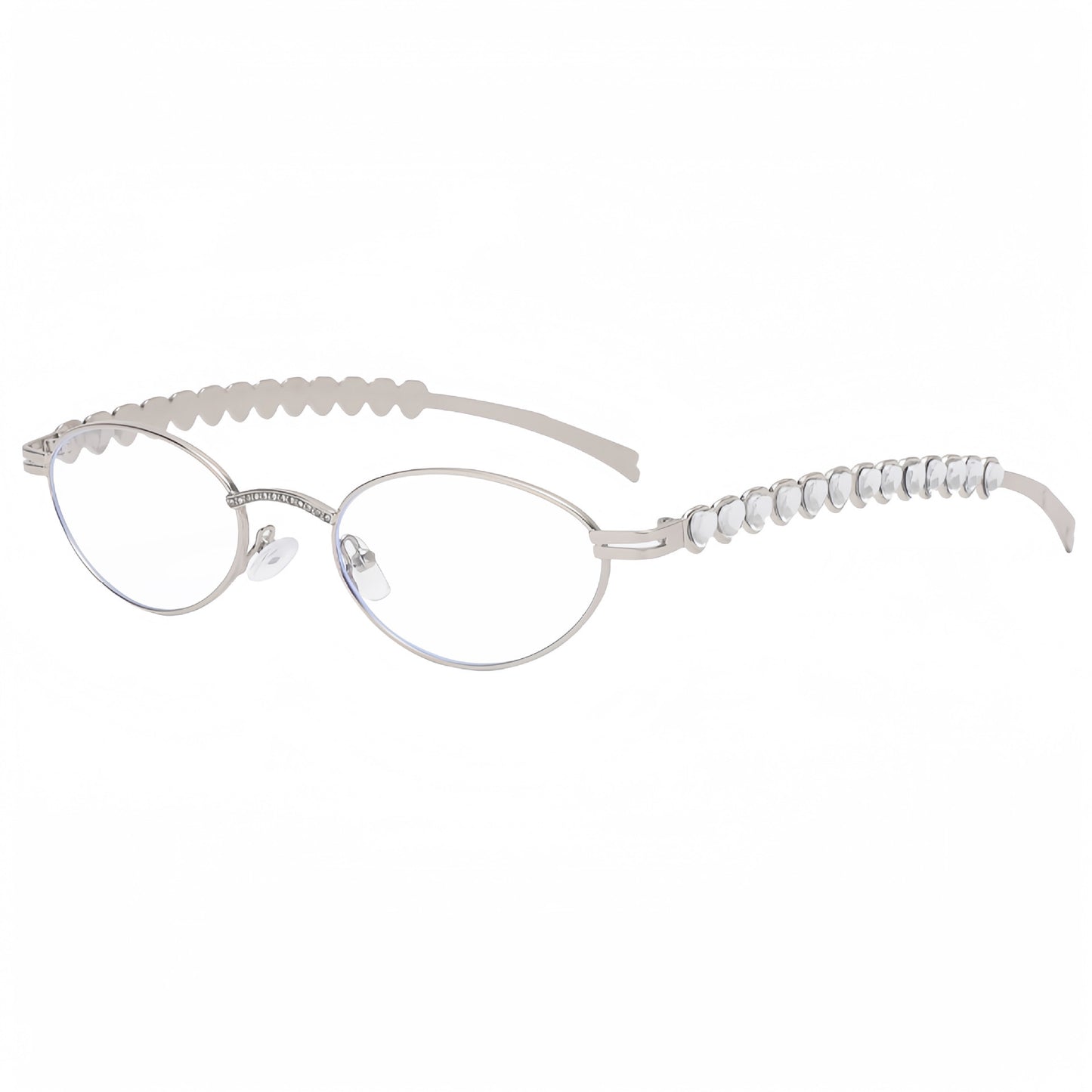 Damen modische Sonnenbrille mit dekorativem Rahmen und stilvollen Akzenten Karnz