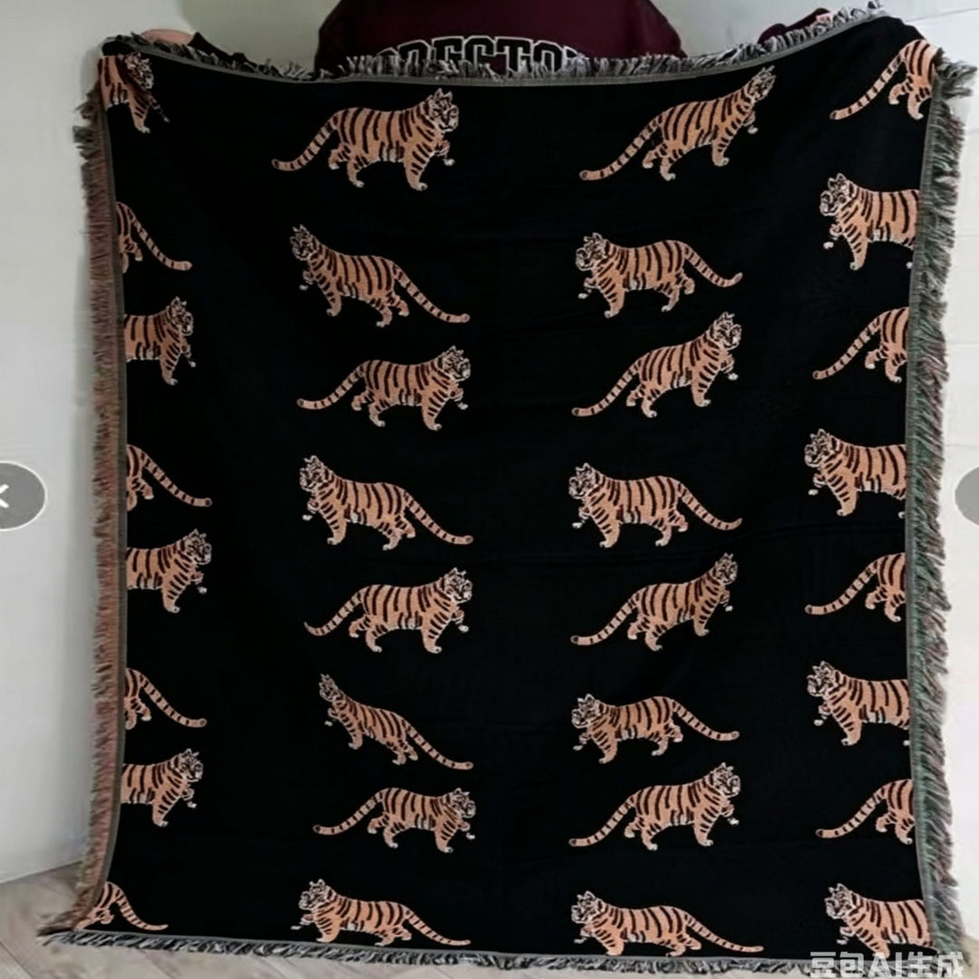 Künstlerische dekorative Wurfdecke