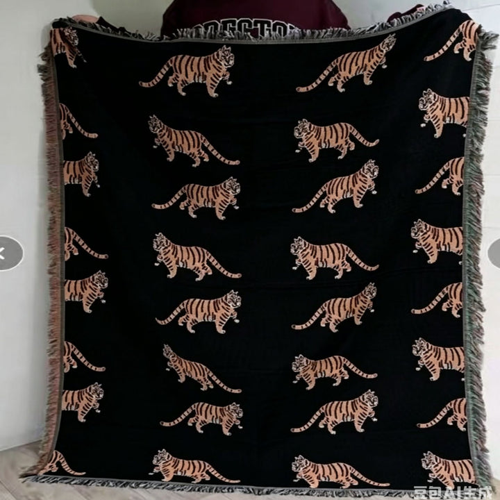 Künstlerische dekorative Wurfdecke