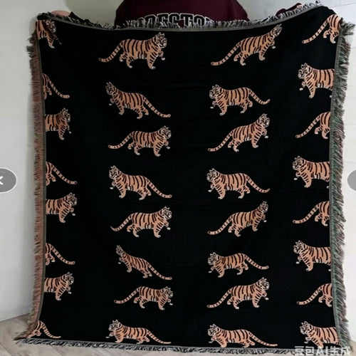 Künstlerische dekorative Wurfdecke
