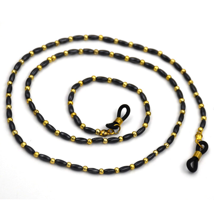 Elegante Perlen-Brillen-Kette Karnz