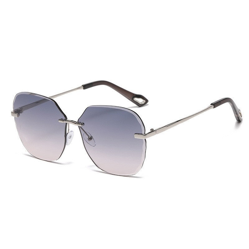 Elegante Übergroße Sechseckige Sonnenbrille