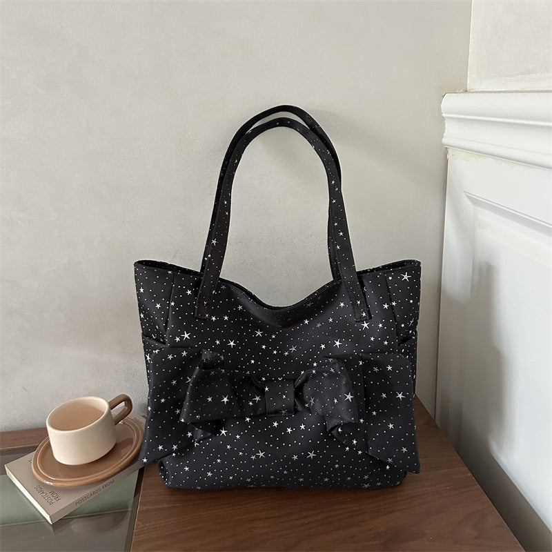 Bogenverzierte Sternmuster Tote-Bag