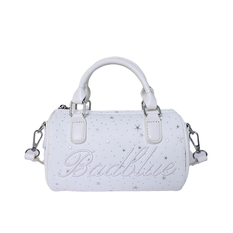 Spaß Bestickte Polka Dot Handtasche Karnz