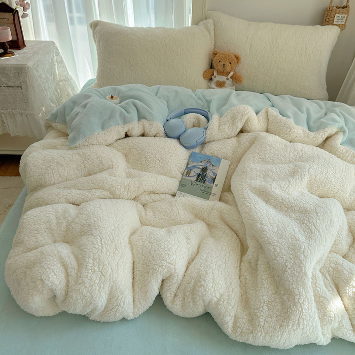Plüsch Sherpa Wurfdecke